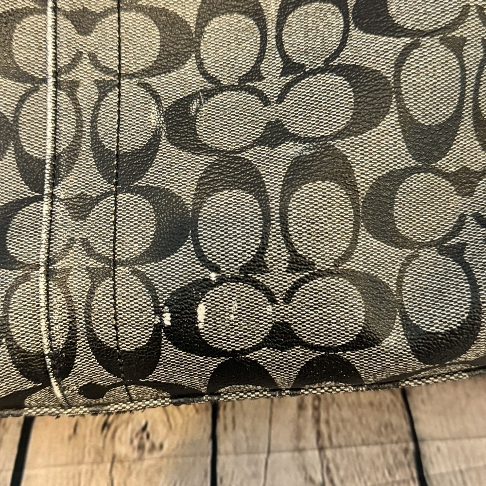 Coach Outlet Black Pattern Diaper Bag - Picture 6 of 14